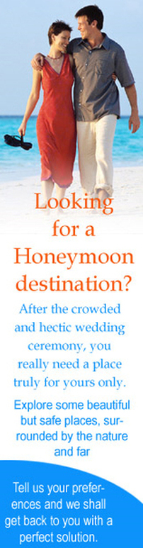 Honeymoons - www.packthebag.weebly.com