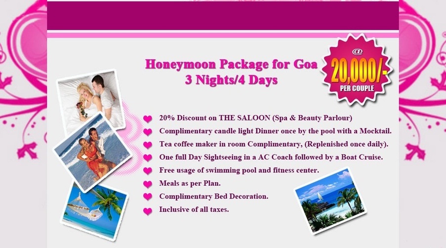 Goa Package, Goa Honeymoon Package